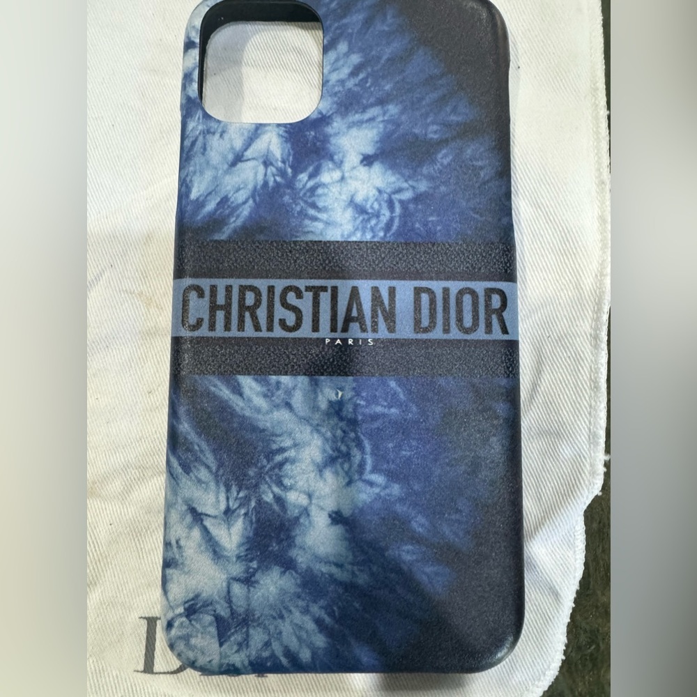 Christian Dior 12 pro max iPhone case.